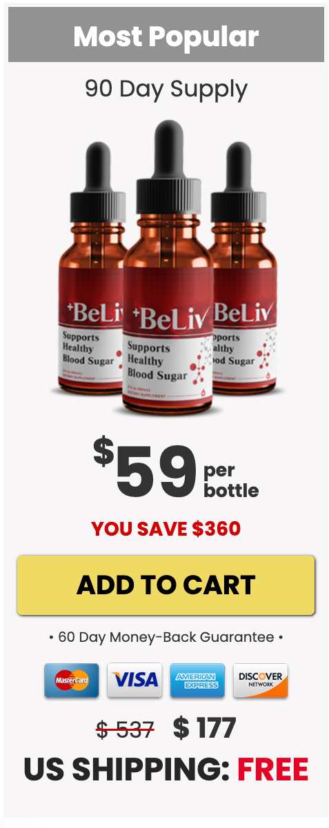 BeLiv - 3 Bottles