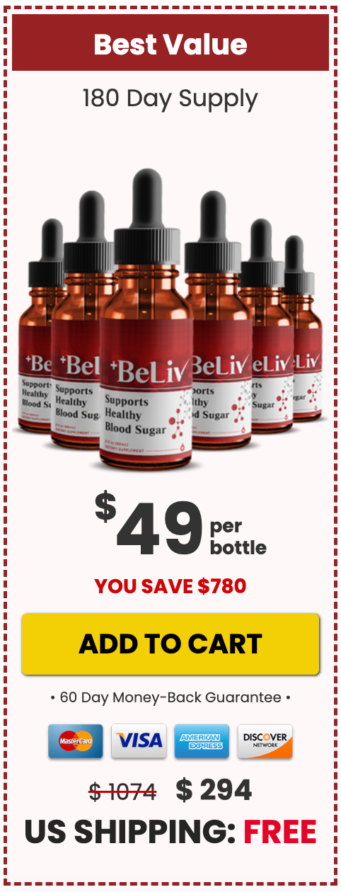 BeLiv - 6 Bottles